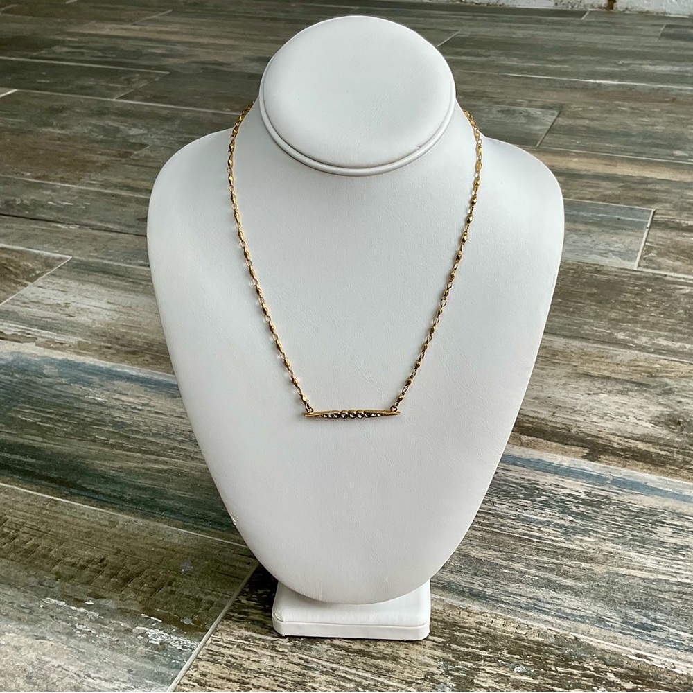 Gold Bar Necklace
